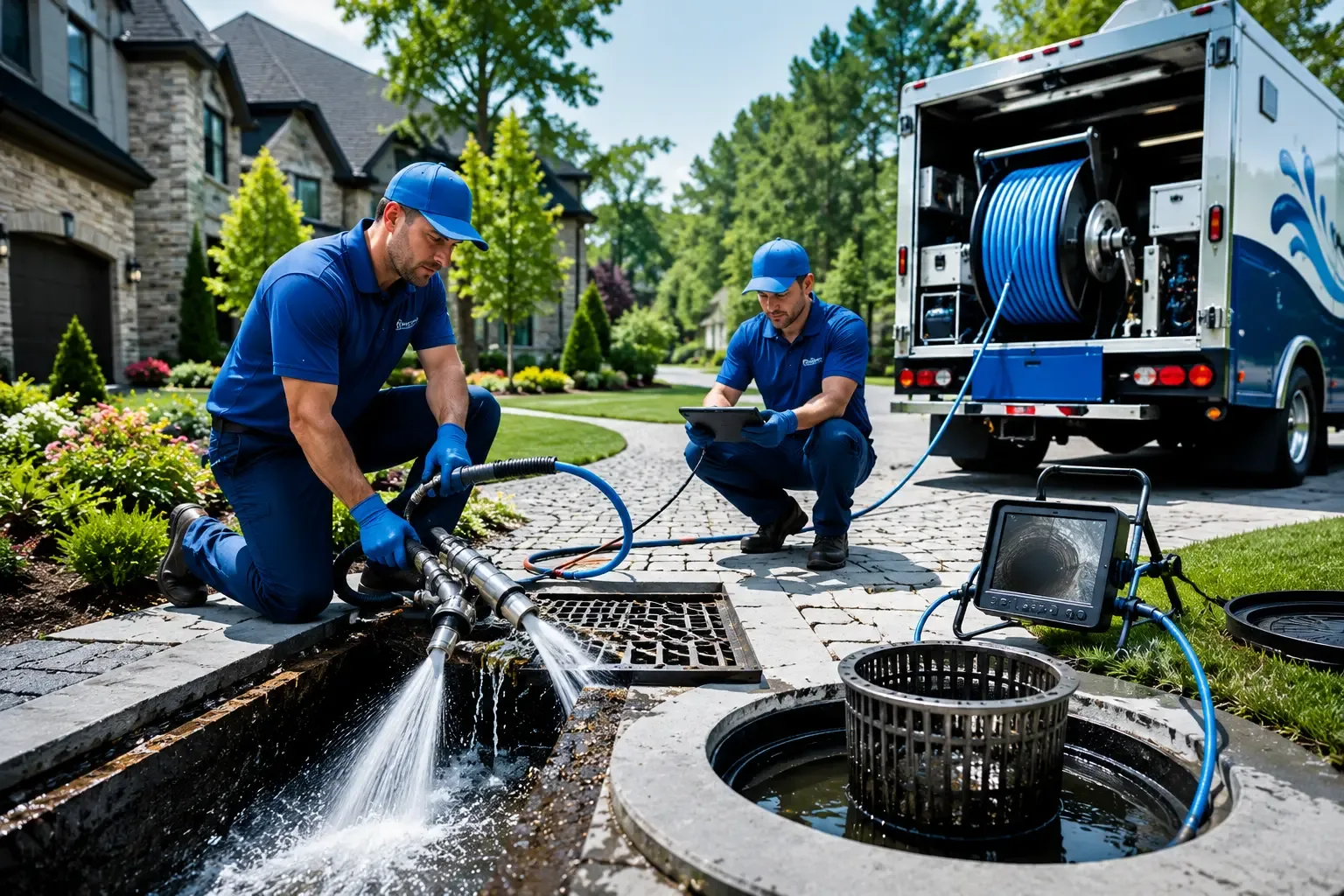 Local outdoor drain cleaning professionals in Alexandria, IN