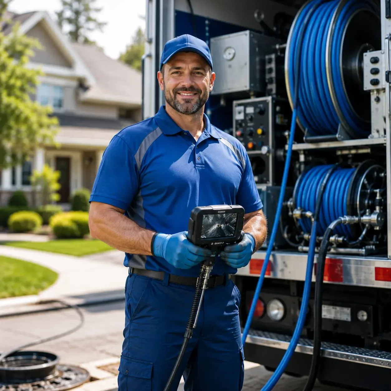 Local outdoor drain cleaning specialists in Alexandria, IN